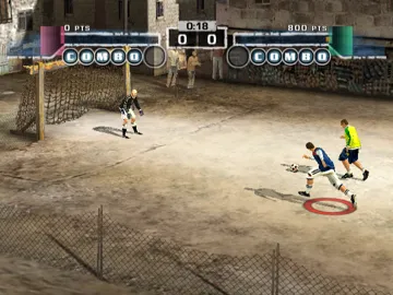 FIFA Street screen shot game playing